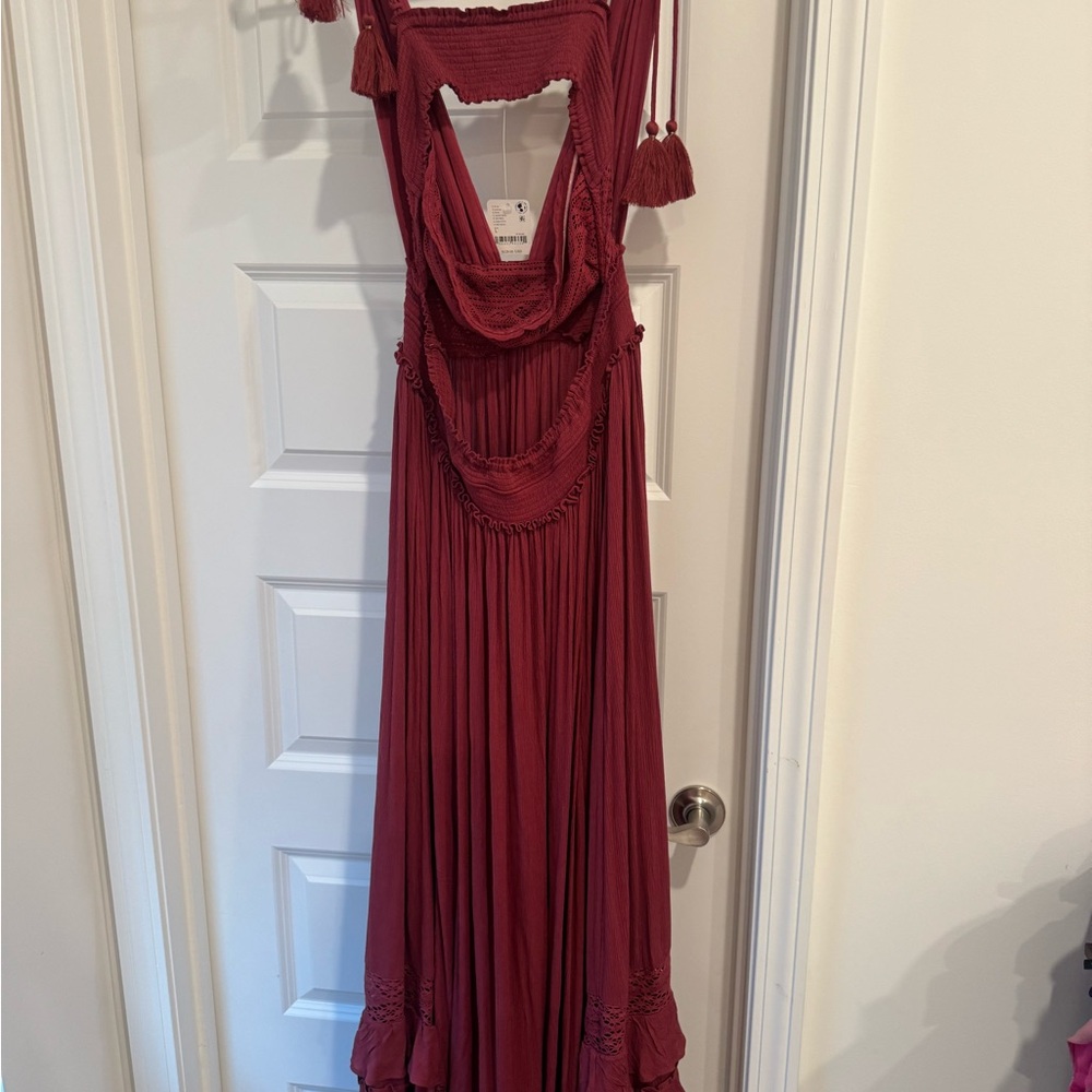 Santa Maria free people maxi dress NWT size large - Picture 9 of 12